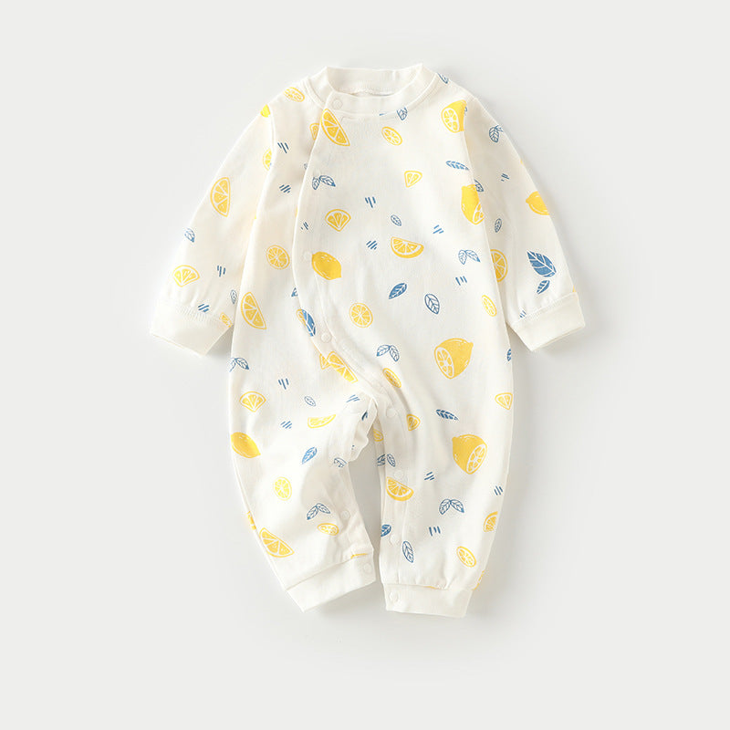 Animal Print Cotton Sleepsuit – detail view 1